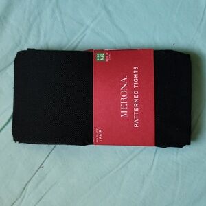 Dark green tights